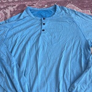 Lululemon Henley long sleeve shirt